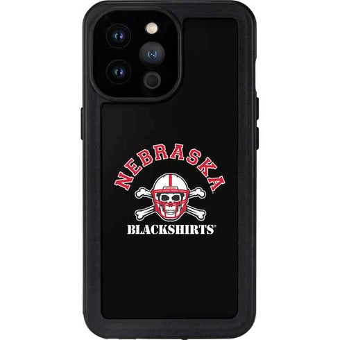 University of Nebraska Blackshirts iPhone 14 Pro Max Waterproof Case