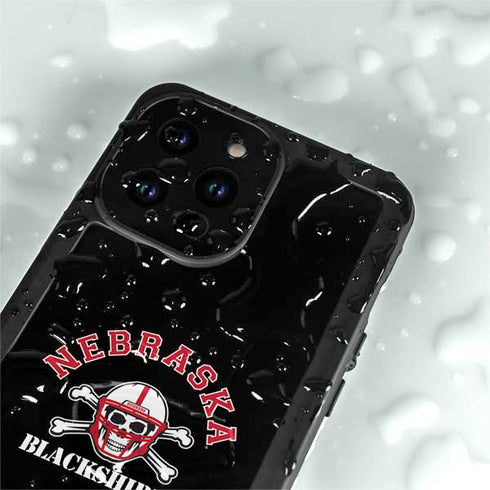 University of Nebraska Blackshirts iPhone 14 Pro Max Waterproof Case