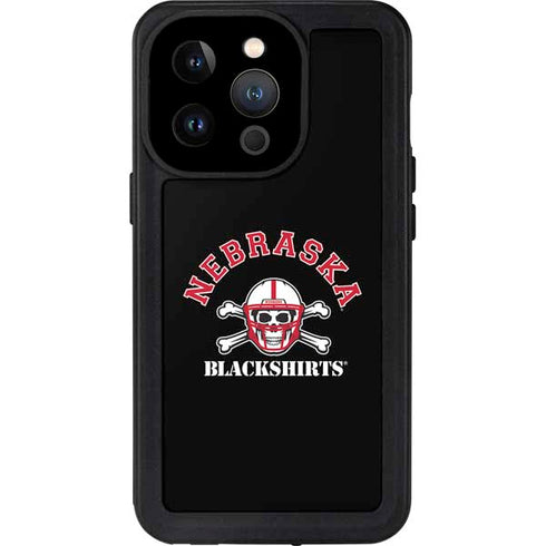 University of Nebraska Blackshirts iPhone 14 Pro Waterproof Case