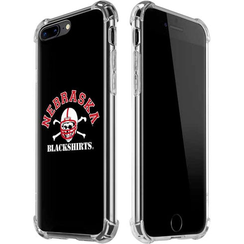University of Nebraska Blackshirts iPhone 7/8 Plus Clear Case