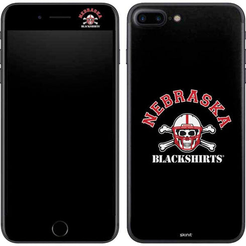 University of Nebraska Blackshirts iPhone 8 Plus Skin
