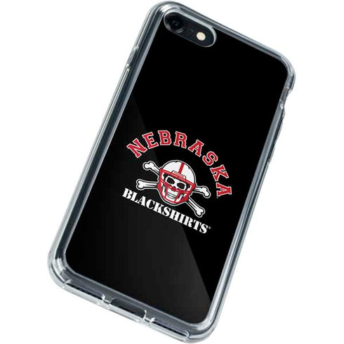 University of Nebraska Blackshirts iPhone SE (2nd & 3rd Gen) Clear Case