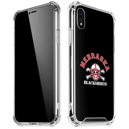 University of Nebraska Blackshirts iPhone XR Clear Case