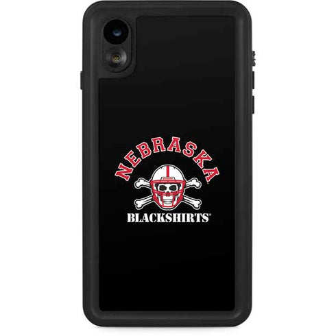 University of Nebraska Blackshirts iPhone XR Waterproof Case