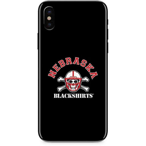 University of Nebraska Blackshirts iPhone XS Skin