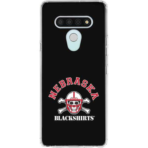 University of Nebraska Blackshirts LG Stylo 6 Clear Case