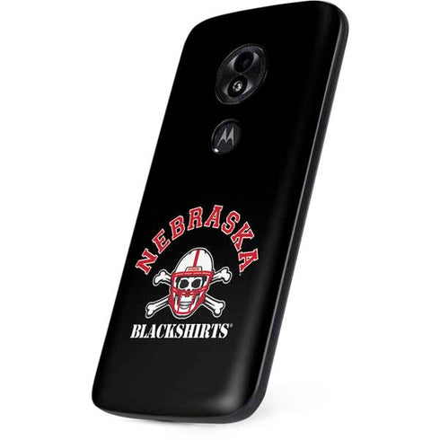 University of Nebraska Blackshirts Moto E5 Play Skin
