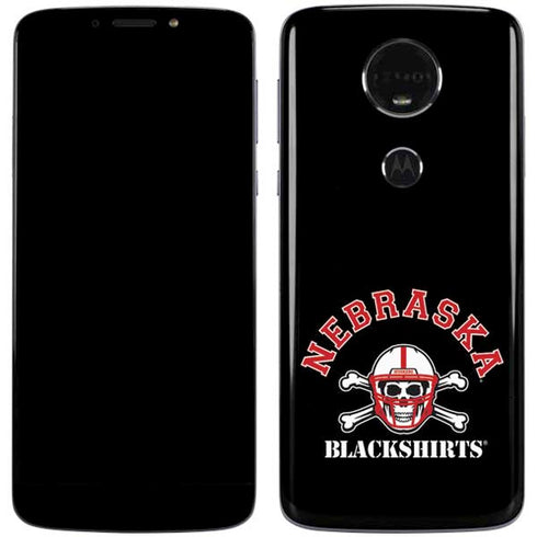 University of Nebraska Blackshirts Moto E5 Plus Skin