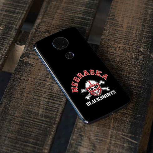 University of Nebraska Blackshirts Moto E5 Plus Skin