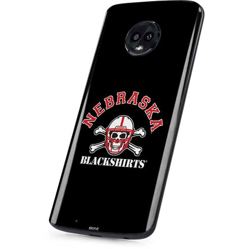 University of Nebraska Blackshirts Moto G6 Skin
