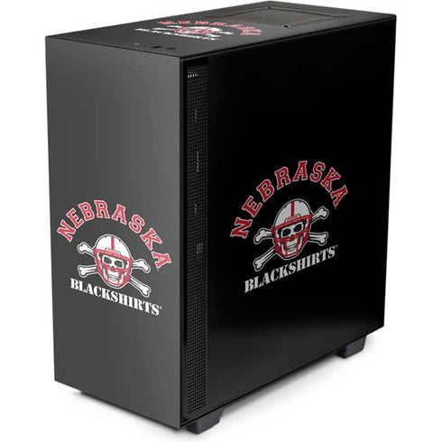 University of Nebraska Blackshirts NZXT H510 Compact ATX Mid-Tower Case Skin
