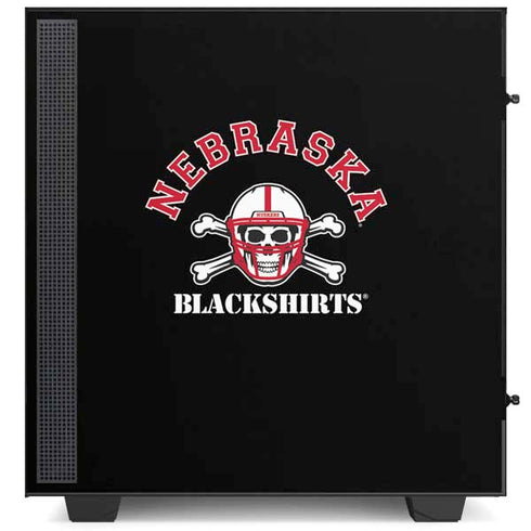 University of Nebraska Blackshirts NZXT H510 Compact ATX Mid-Tower Case Skin