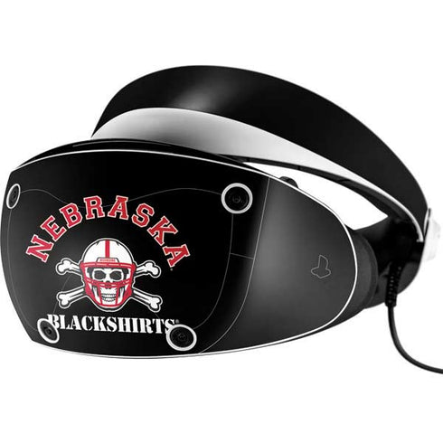 University of Nebraska Blackshirts PlayStation VR2 Skin