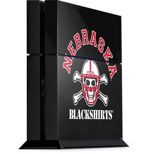 University of Nebraska Blackshirts PS4 Console Skin