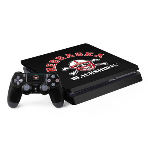 University of Nebraska Blackshirts PS4 Slim Bundle Skin