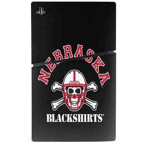 University of Nebraska Blackshirts PS5 Slim Disk Bundle Skin