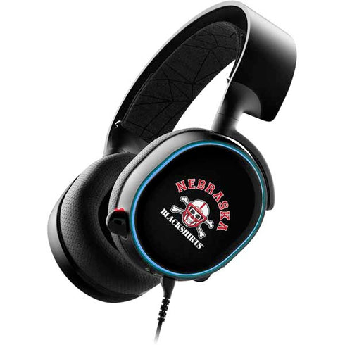 University of Nebraska Blackshirts SteelSeries Arctis 3 Skin