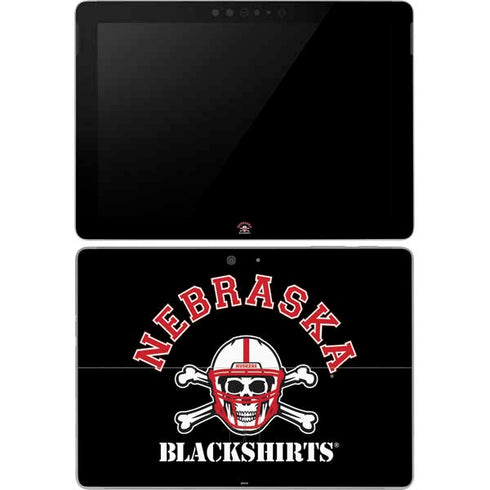University of Nebraska Blackshirts Surface Go Skin