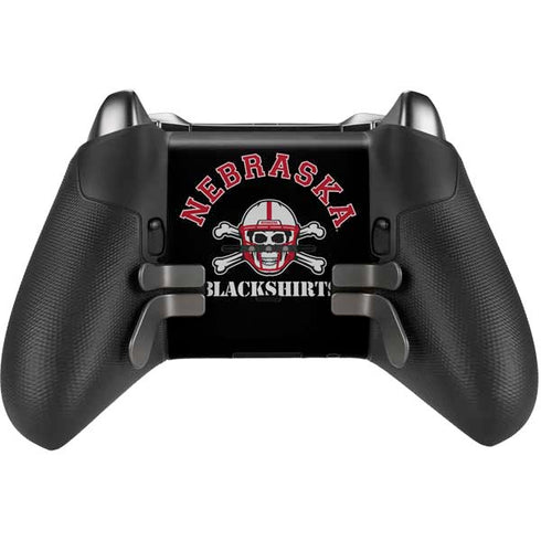 University of Nebraska Blackshirts Xbox Elite Wireless Controller Series 2 Skin