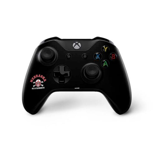 University of Nebraska Blackshirts Xbox One X Controller Skin
