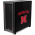 University of Nebraska Collegiate Text Black Corsair 4000D Tempered Glass Mid-Tower ATX Case Skin