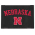 University of Nebraska Collegiate Text Black HP Envy Skin