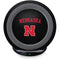 University of Nebraska Collegiate Text Black Fast Charge Wireless Charging Stand Skin
