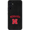 University of Nebraska Collegiate Text Black Galaxy A54 5G Skin