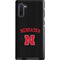 University of Nebraska Collegiate Text Black Galaxy Note 10 Pro Case