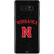University of Nebraska Collegiate Text Black Galaxy Note 8 Skin