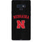 University of Nebraska Collegiate Text Black Galaxy Note 9 Skin