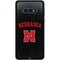 University of Nebraska Collegiate Text Black Galaxy S10e Skin
