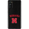 University of Nebraska Collegiate Text Black Galaxy S20 Fan Edition Skin