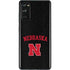 University of Nebraska Collegiate Text Black Galaxy S20 Fan Edition Skin