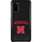 University of Nebraska Collegiate Text Black Galaxy S20 Lite Case