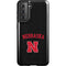 University of Nebraska Collegiate Text Black Galaxy S21 5G Pro Case