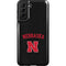 University of Nebraska Collegiate Text Black Galaxy S21 Plus 5G Pro Case