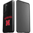 University of Nebraska Collegiate Text Black Galaxy S21 Plus 5G Pro Case