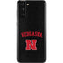University of Nebraska Collegiate Text Black Galaxy S21 Plus 5G Skin
