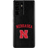 University of Nebraska Collegiate Text Black Galaxy S21 Ultra 5G Skin