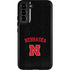 University of Nebraska Collegiate Text Black Galaxy S22 Plus Pro Case