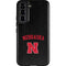 University of Nebraska Collegiate Text Black Galaxy S22 Pro Case