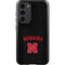 University of Nebraska Collegiate Text Black Galaxy S23 Plus Pro Case