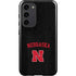 University of Nebraska Collegiate Text Black Galaxy S23 Plus Pro Case