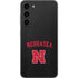 University of Nebraska Collegiate Text Black Galaxy S23 Plus Skin