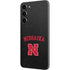 University of Nebraska Collegiate Text Black Galaxy S23 Plus Skin