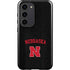 University of Nebraska Collegiate Text Black Galaxy S23 Pro Case