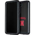 University of Nebraska Collegiate Text Black Galaxy S23 Waterproof Case