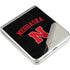 University of Nebraska Collegiate Text Black Galaxy Z Flip4 5G Skin