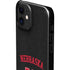 University of Nebraska Collegiate Text Black iPhone 12 Mini Lite Case